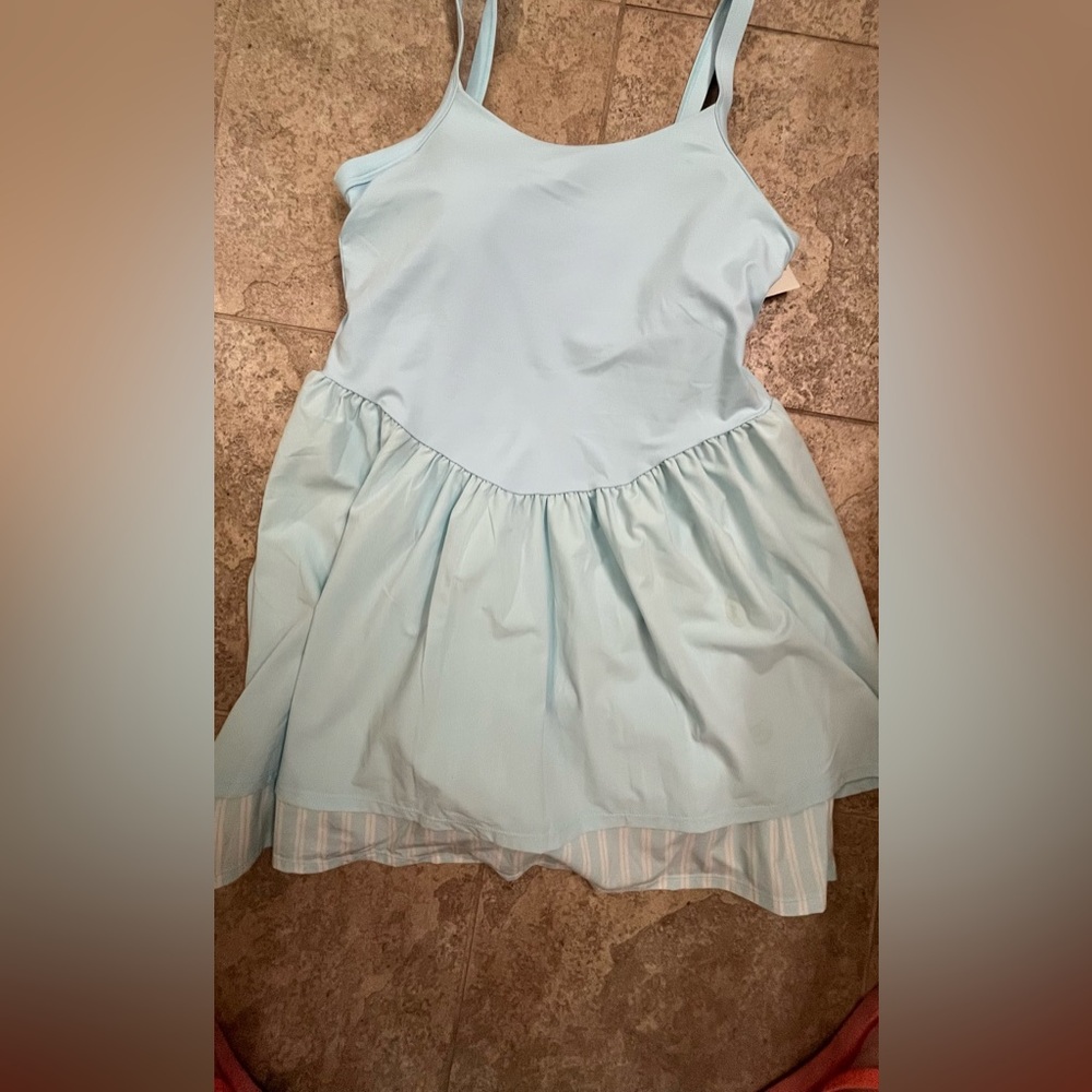 Light blue active dress